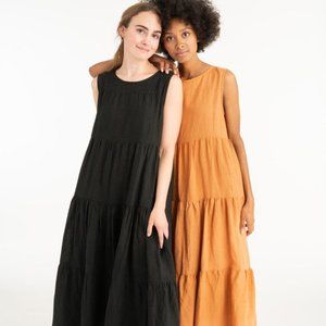 Laude the Label Tribe Alive Tiered Maxi Dress